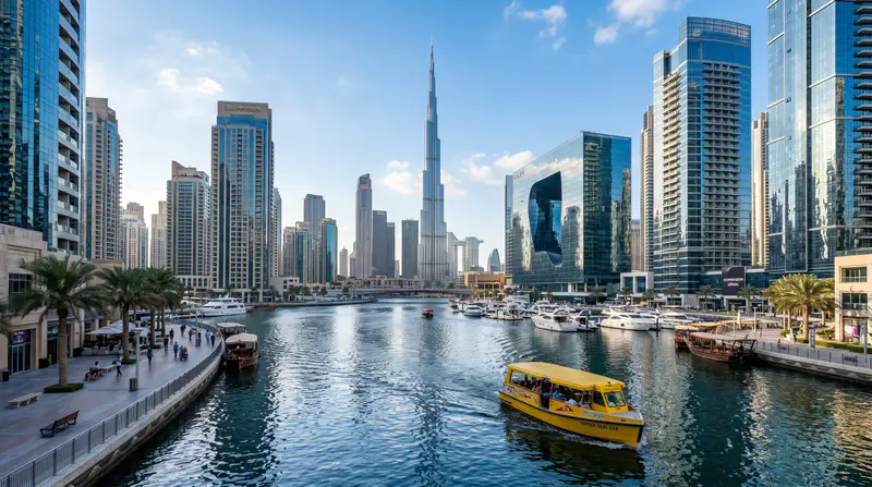 AC repair technician servicing air conditioning in Business Bay Dubai