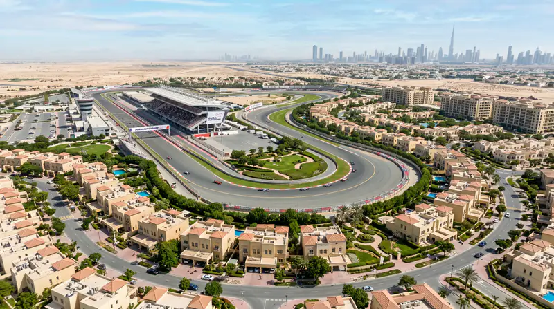 AC repair technician servicing air conditioning in Motor City Dubai