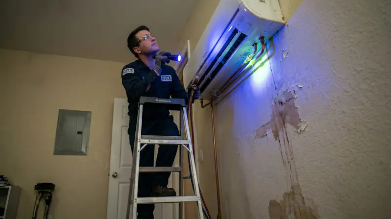 AC leak repair