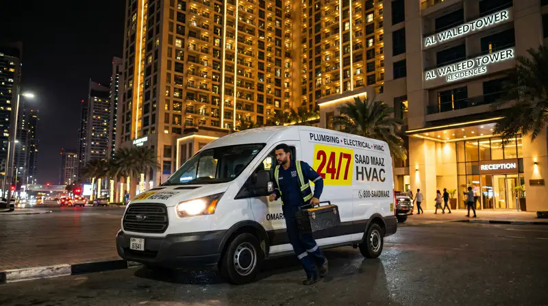 24/7 emergency AC repair service dispatch in Al Satwa Dubai